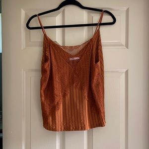 Zara Tank Burnt Orange